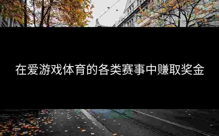 在爱游戏体育的各类赛事中赚取奖金
